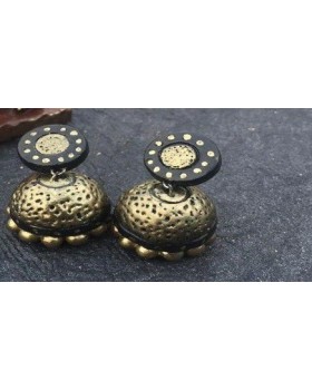 Handpainted Terracotta Jewellery – Ear rings Handpainted Terracotta Jewellery – Ear rings